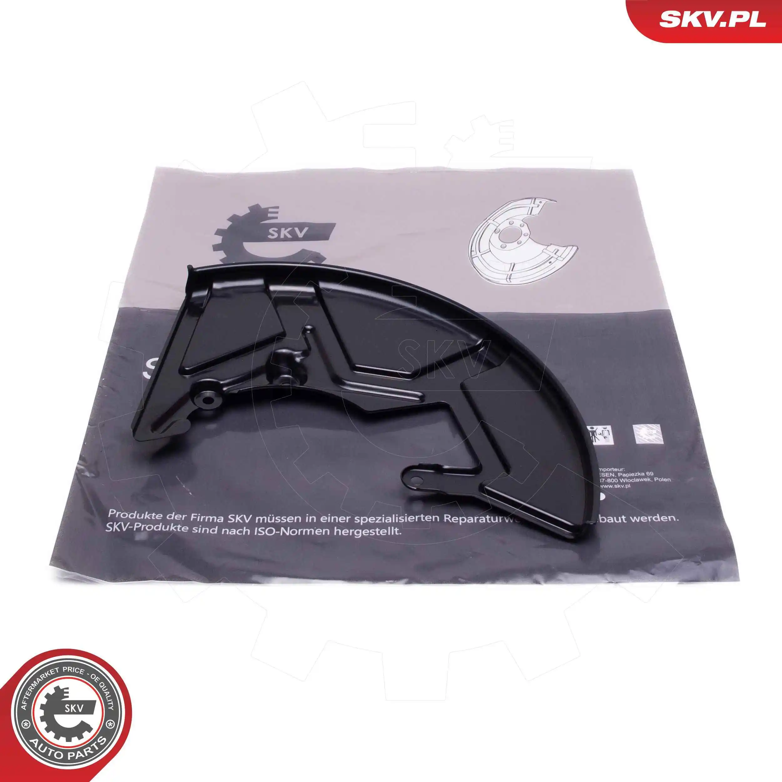 Splash Guard, brake disc